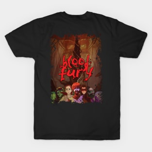 Blood Fury - Fake Band Promo Art T-Shirt